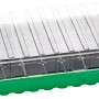 Zimmer-Gewächshaus mit 36 Anzuchttöpfen, grüne Schale, transparente Abdeckung. Ideal für die Pflanzenanzucht.