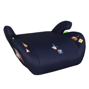 Cartrend Kindersitzerhöhung in Blau mit Seitenaufprallschutz und bequemer Polsterung.