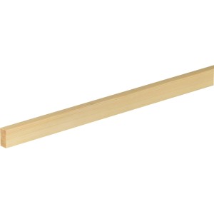FN Neuhofer Flachleiste Fichte/Kiefer Astrein Roh 10 mm x 19 mm x 1000 mm