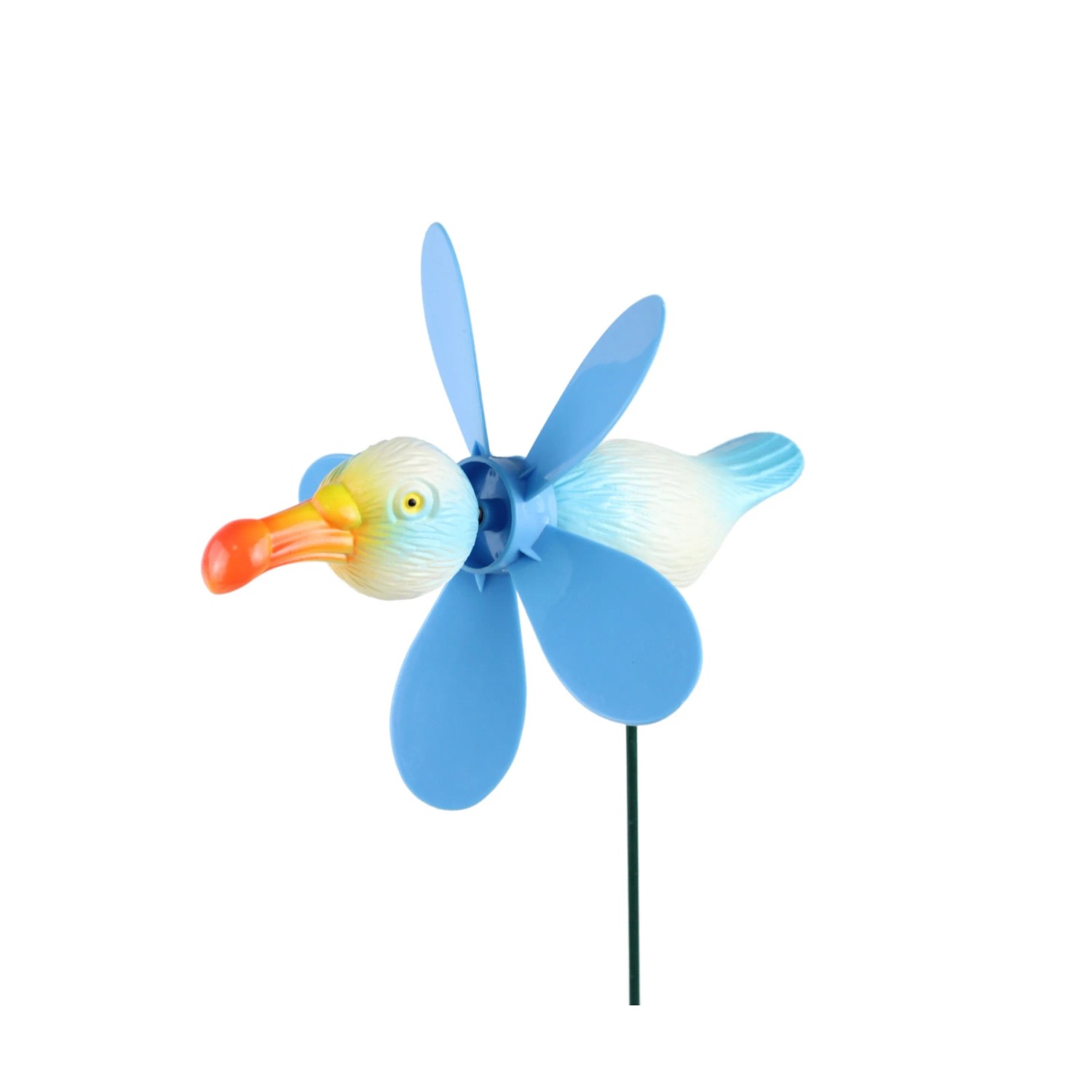 FROSCH Windrad Mit Flugzeug-Design – 18 Cm Bunter Garten-Deko-Spaß