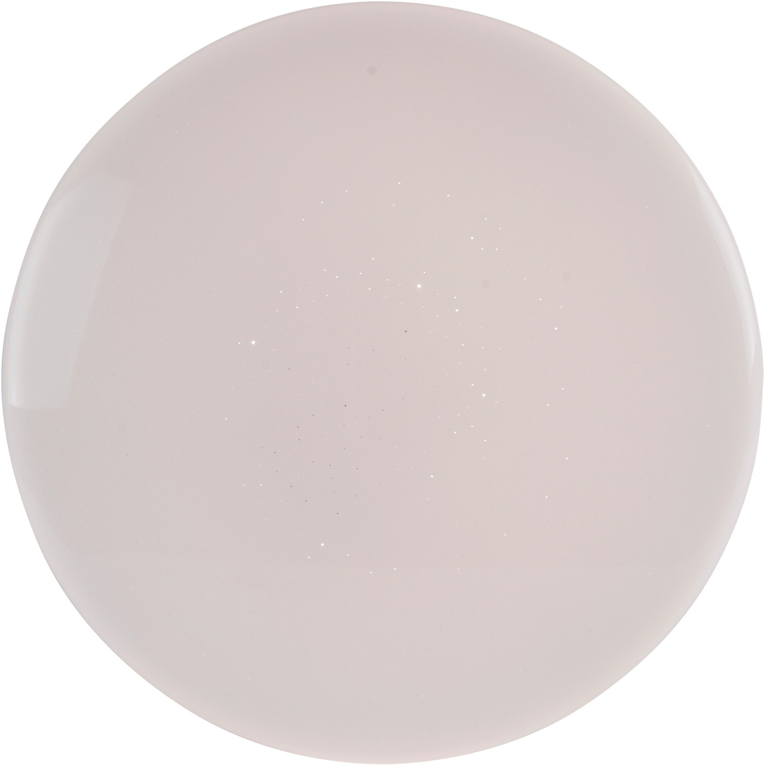 Weiße LED-Deckenleuchte Skyler von Just Light, Ø 34 cm.