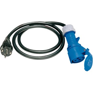 Brennenstuhl Adapterkabel IP44 1,5 m Schwarz H07RN-F 3G2,5 CEE-Kupplung 230V/16A