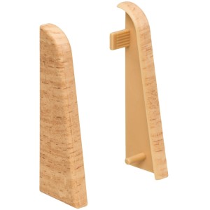Living by Haro Endkappen Buche, 2 Stück, für Sockelleisten-Abschluss.
