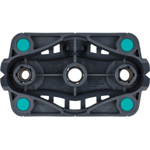 wolfcraft Mobile Bohrhilfe für präzise Bohrungen in Holz, Kunststoff und Metall.