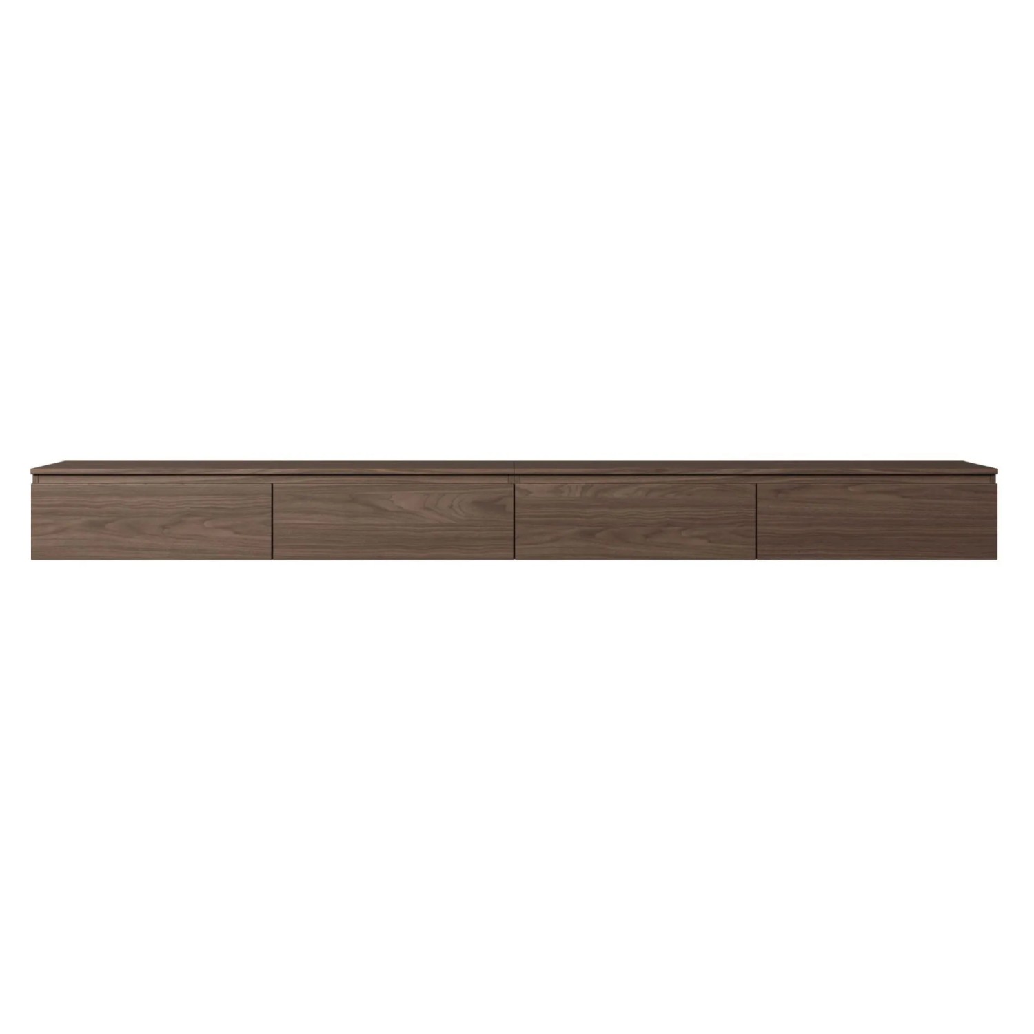 Selsey TV-Hängeboard Bemmi 300 cm Holzoptik Nussbaum_5