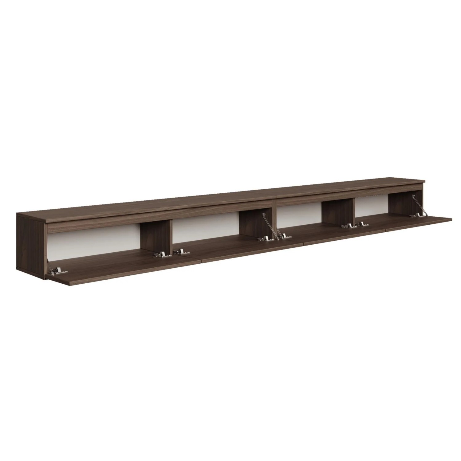 Selsey TV-Hängeboard Bemmi 300 cm Holzoptik Nussbaum_4