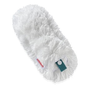 Leifheit Staubbezug Superduster, weißer Mikrofaser-Aufsatz für Staubwedel.