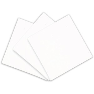 Daler Rowney Simply Malkarton 3er-Pack, weiße Mini-Leinwände für Öl- und Acrylmalerei.