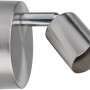 Spotlight aus Metall, Nickel matt, GU10 Fassung, 1 x 10 W, Wandlampe.