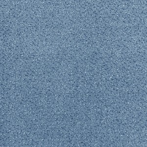 Blauer Andiamo Teppichboden Funchal als Meterware, Detailansicht der Textur.
