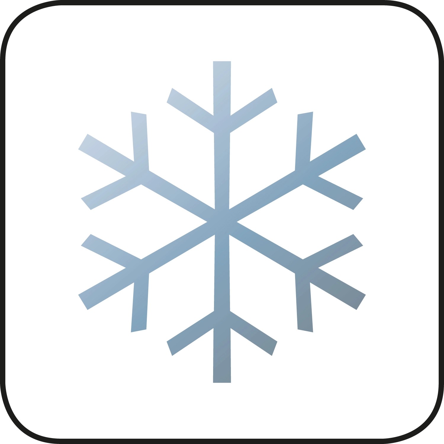 Symbol: Frostsicher für Scheurich Pflanzgefäß Wave Globe.