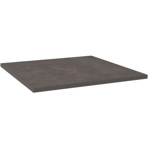 Terrassenplatte Feinsteinzeug Cotto Cemento Anthrazit, 60x60 cm, 2 Stück
