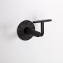 Handlaufkonsole Schwarz mit Kunststoffrosette - Handlauf Zubehör 2er Set_5