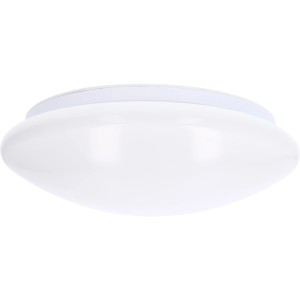 Weiße LED Deckenleuchte mit Sensor, 16,8 W, 3000 K, Ø 32,8 cm. Moderne Lampe für Innenräume.