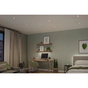 Paulmann LED-Einbaustrahler Salerno 67 mm Chrom Matt