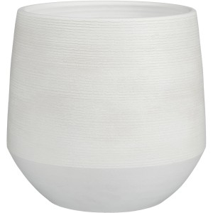 Mica Decorations Übertopf Evora Ø 30 cm x 28 cm Offwhite