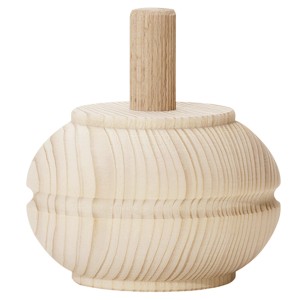 Hettich Kugel-Möbelfuß, Ø 100 mm, Buche FSC®, naturbelassen, für Möbel.