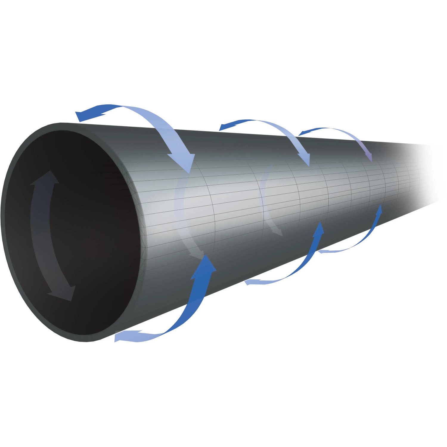 Illustration: Wasserzirkulation im Intex Frame Pool Ultra Quadra XTR Stahlrahmen Pool.