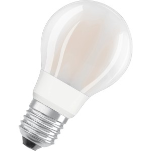 Ledvance Smart+ LED-Filament Leuchtmittel in Glühlampenform, Ø 6,7 cm, Weiß.