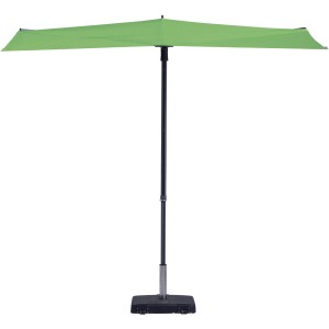 Madison Sun Wave Balkonschirm, 300x150 cm, Lime. Rechteckiger Sonnenschirm für Balkon und Terrasse.
