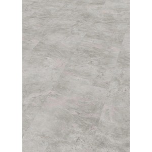 Check Klebe-Vinylboden Expert Rahdener Beton: Graue Vinyl-Fliesen in Betonoptik.