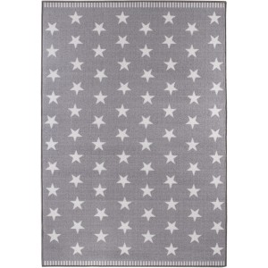 Andiamo Teppich Sternenhimmel Hellgrau 100 cm x 150 cm