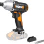 Worx Schlagschrauber WX291.9 Solo, Akku-Schrauber mit Bit und Gürtelclip.