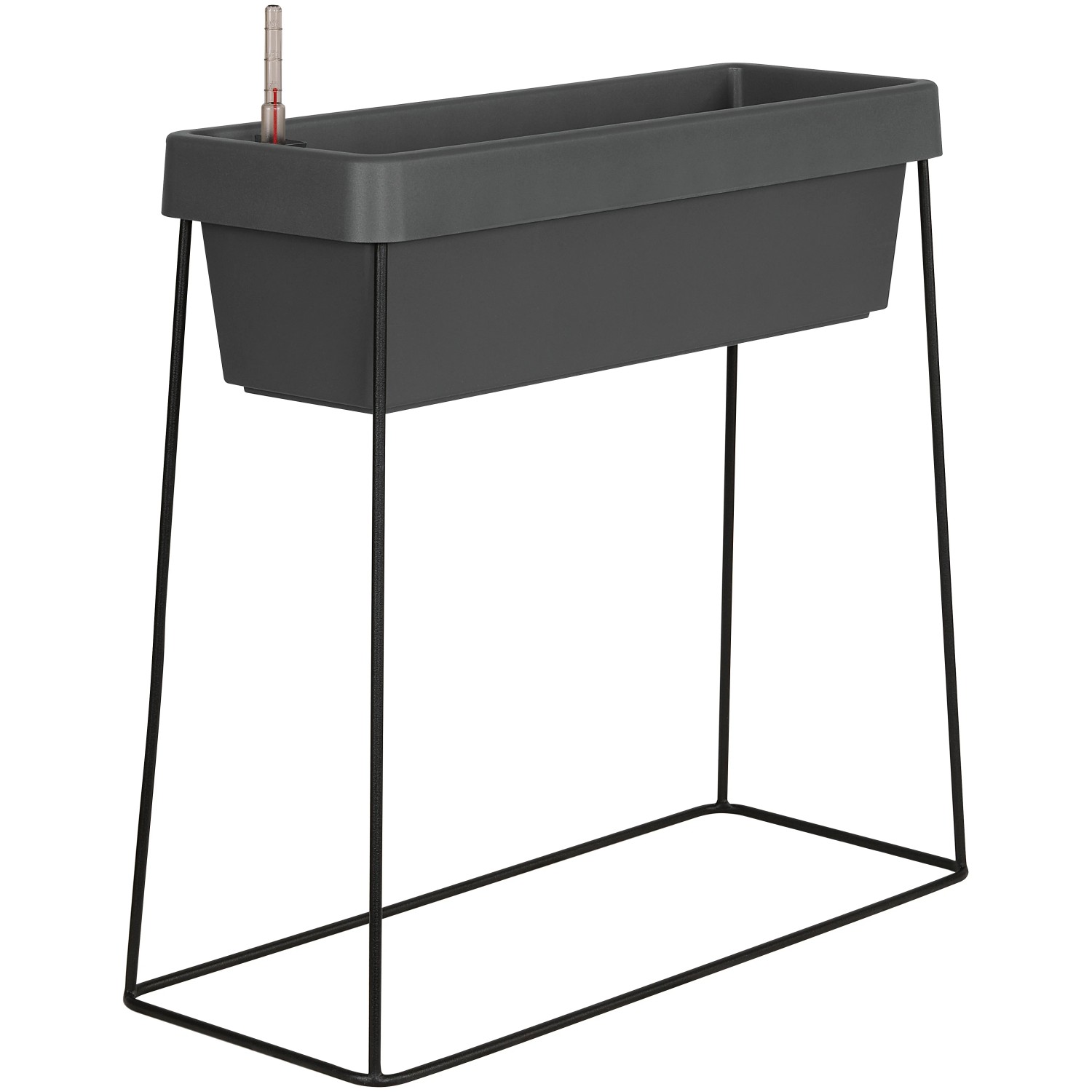 Blumenkasten Viva mit Bewsserungssystem ca. 60 cm Anthrazit kaufen bei OBI