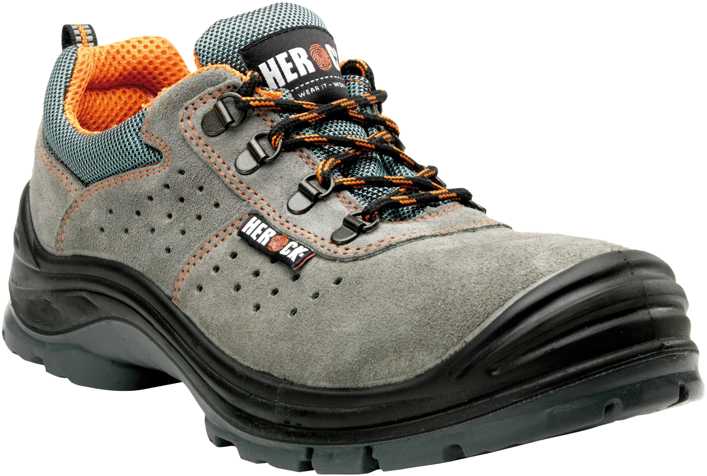 Herock Schuhe Perfo Grey Grau bei S1P Low 43 Compo OBI kaufen