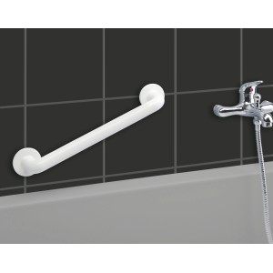 Wenko Wandhaltegriff Secura, weiß, 43 cm, für mehr Sicherheit im Bad.