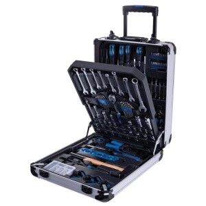 Scheppach Werkzeugkoffer WZT187 Aluminium 187-teilig