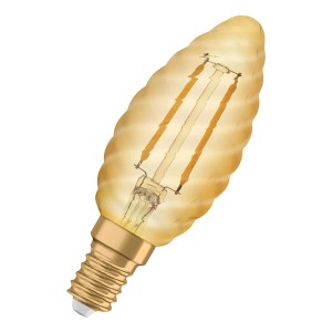 Osram Leuchtmittel E14 Kerzenform 2.400 K 220 lm 2,5 W