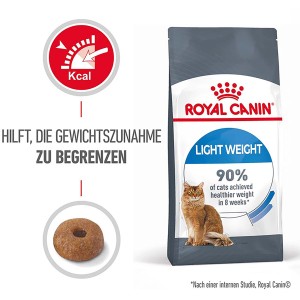Royal Canin Light Weight Care Katzenfutter für übergewichtige Katzen, 0,4kg Packung.