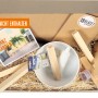 CREATE! by OBI DIY Pflanzständer Klein: Set mit Holzleisten, Übertopf, Bohrer, Schrauben und Anleitung.