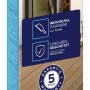 Verpackung des tesa® Insect Stop Aluminium Rahmen Fliegengitter Tür in Anthrazit.