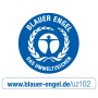 Blauer Engel Umweltzeichen für umweltfreundliche CREATE! by OBI Wandfarbe.