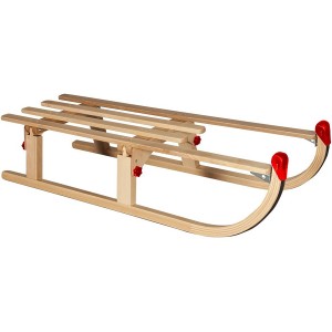 Rudisport Schlitten Davos aus Holz Klappbar 110 cm