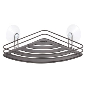 MSV Eck-Regal Kery Stahl 20 cm x 20 cm x 9 cm Mattschwarz