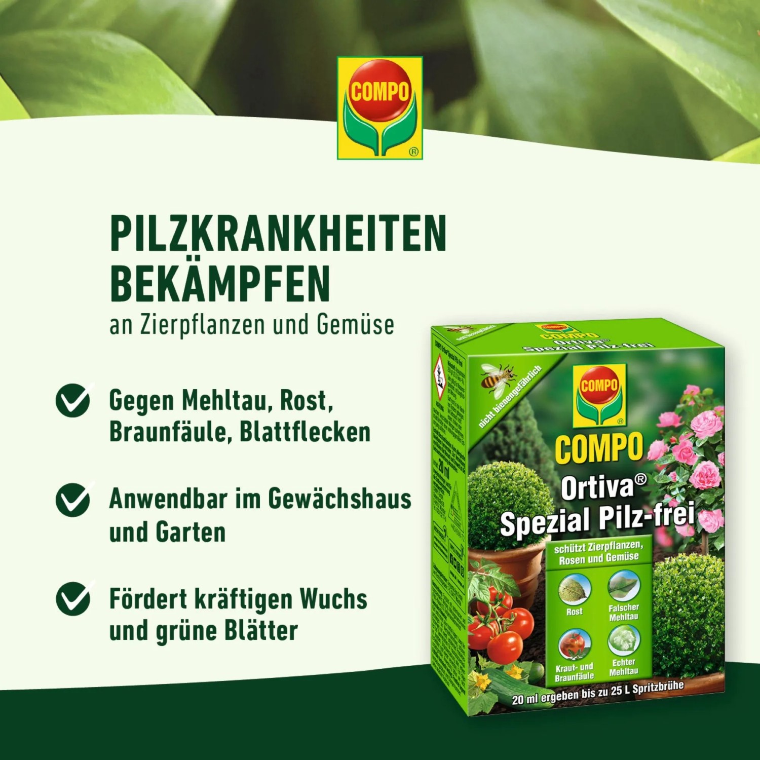 Compo Ortiva Spezial Pilz-frei 20 ml kaufen bei OBI