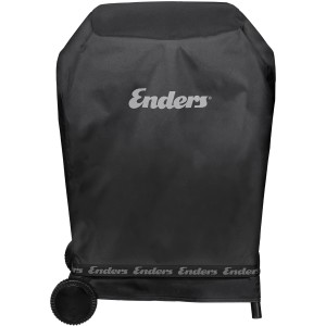 Schwarze Enders Wetterschutzhülle für Urban Trolley Grill, schützt vor Wind und Wetter.