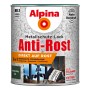 Dose Alpina Metallschutz-Lack Anti-Rost Grün Hammerschlag, 750ml.
