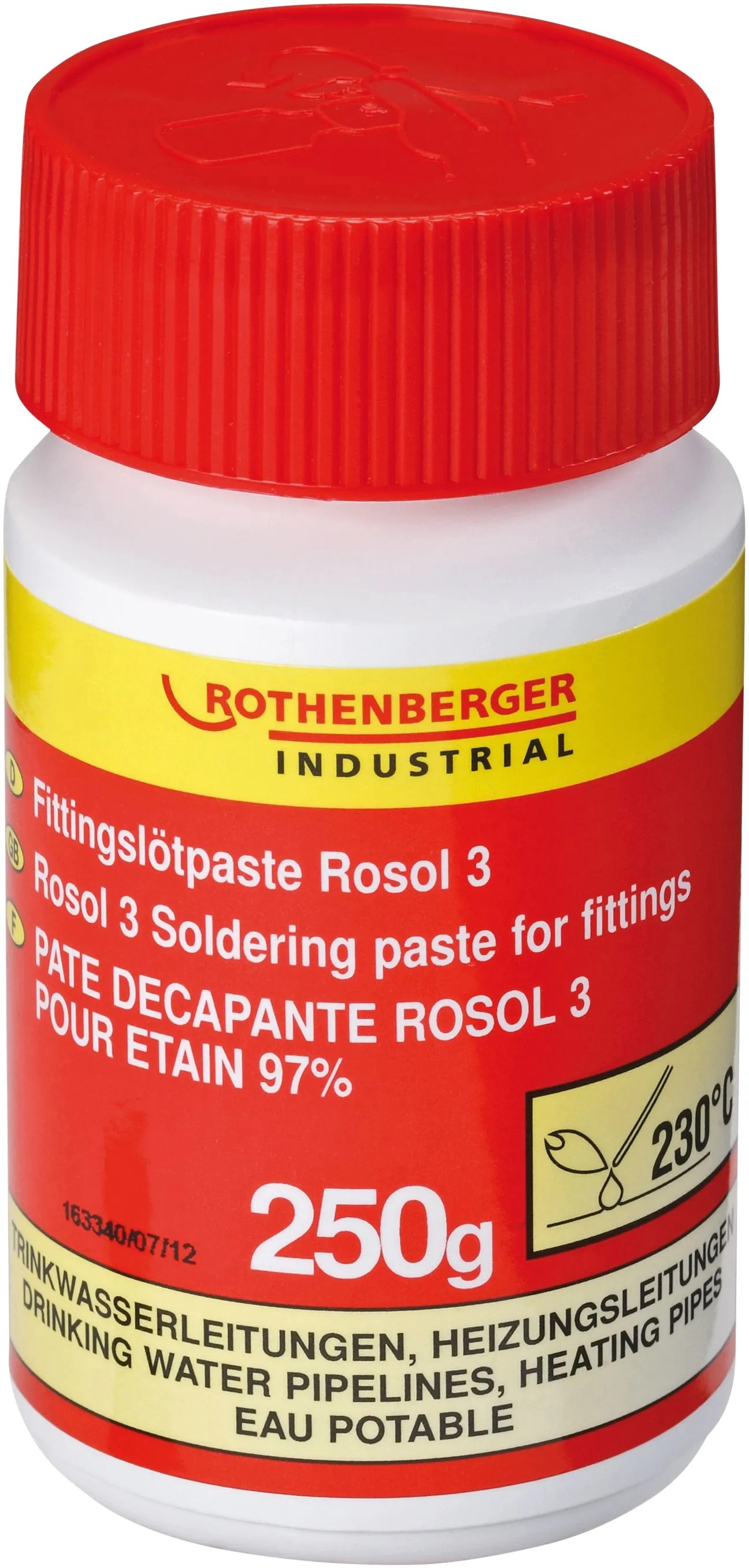 Pasta Per Saldature Rothenberger Rosol 3 - 250g Per Impianti Idrici - Foto 3