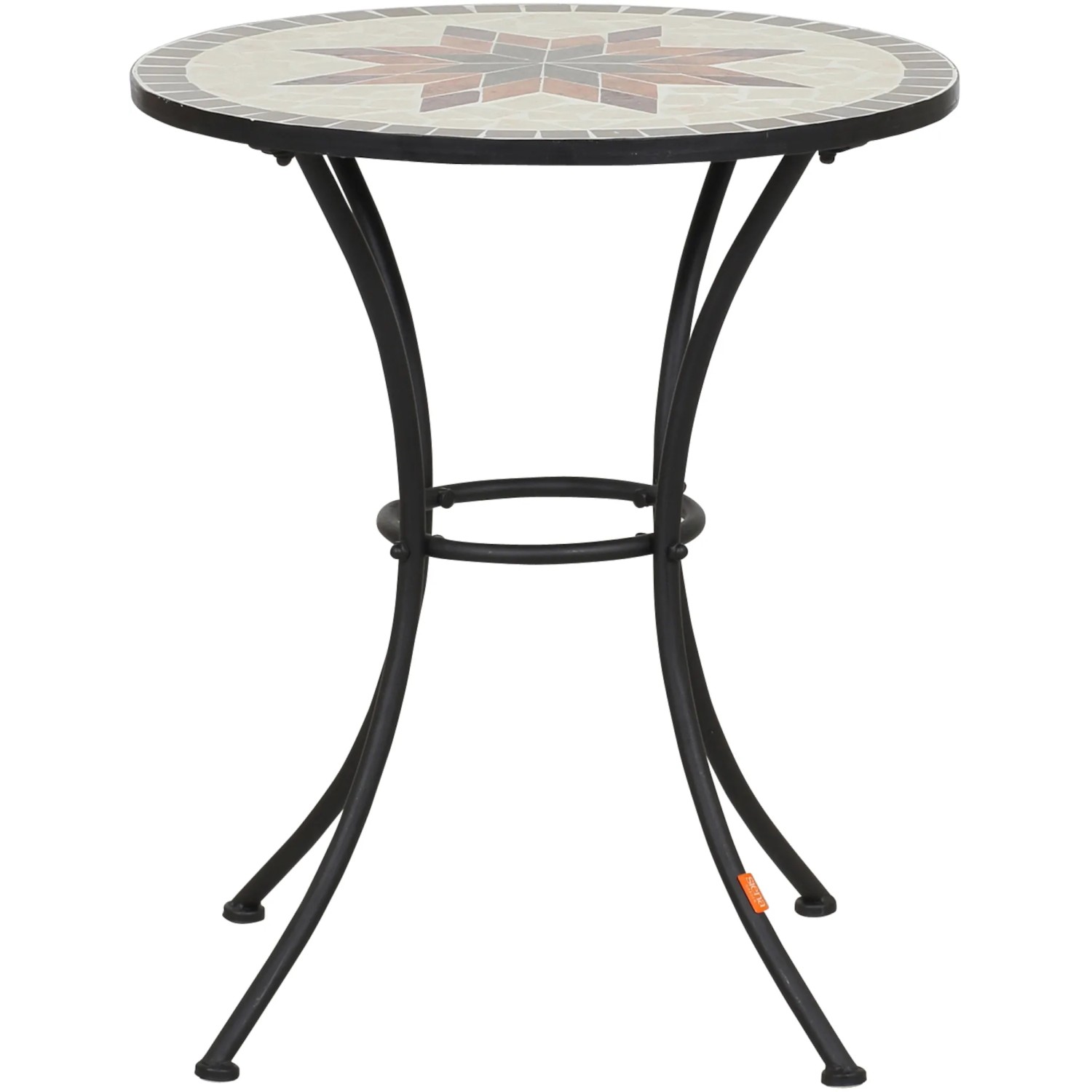 Siena Garden Gartentisch Stella Rund Grau Ø 60 cm kaufen bei OBI