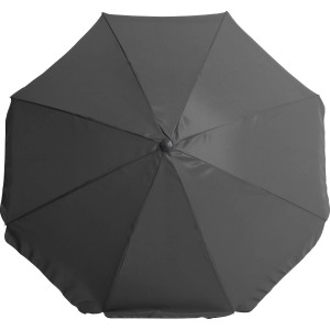 Ersatzspannstoff anthrazit für Gartenschirm, Ø 200 cm, Polyester, wasserabweisend.