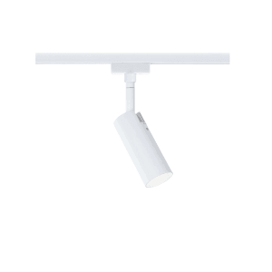 Paulmann URail LED-Spot Tubo, signalweiß, dimmbar, für Schienensysteme.