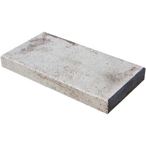 Häusler Effekt Abdeckplatte Cappuccino, 48x25x6cm, für Mauersysteme & Einfassungen.