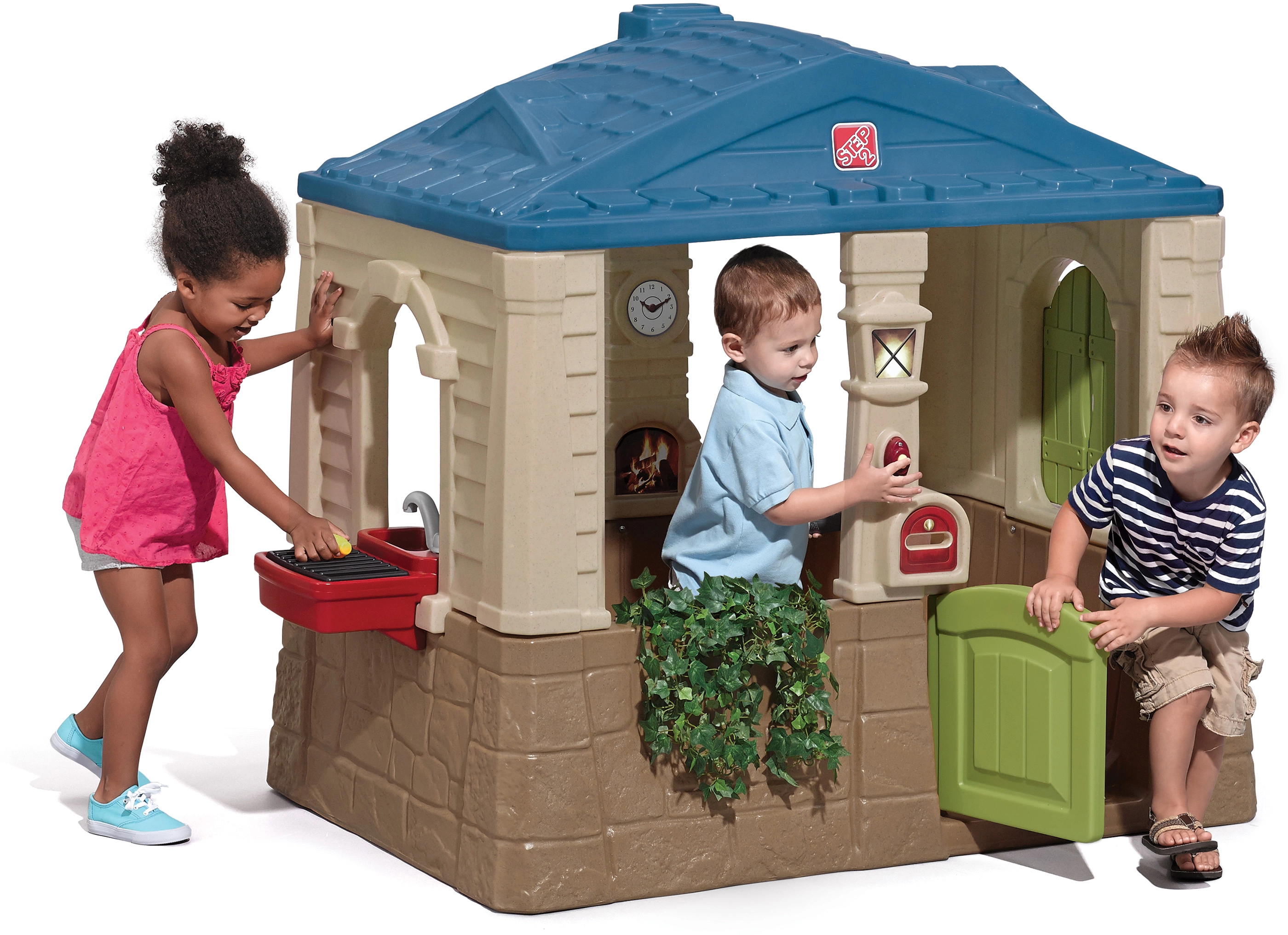Step2 Spielhaus Happy Home Cottage & Grill kaufen bei OBI