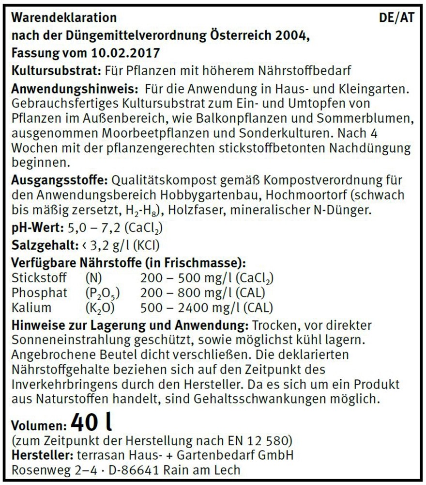 Blumenerde 40 l kaufen bei OBI