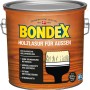 Dose Bondex Holzlasur für Außen, Ebenholz, seidenglänzend, 2,5 l. Holzschutz für Carports, Zäune und mehr.