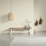 Raumgestaltung mit Schöner Wohnen Kreidefarbe Windstille, pudermatte Wandfarbe im Wohnzimmer.